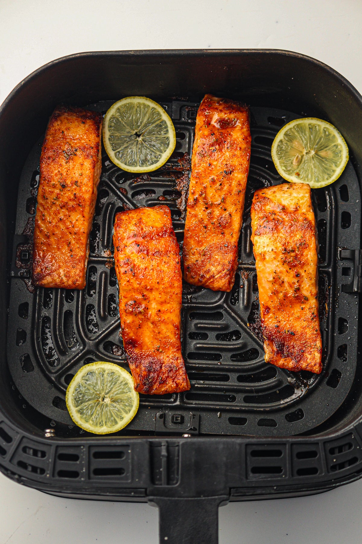 Frozen Salmon in the Air Fryer