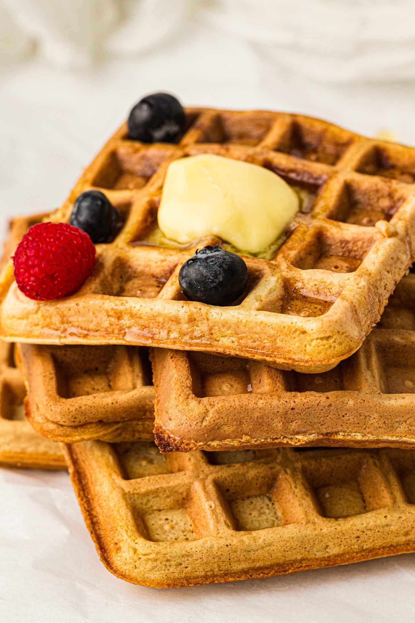 Sourdough Discard Waffles (PLR Recipe)