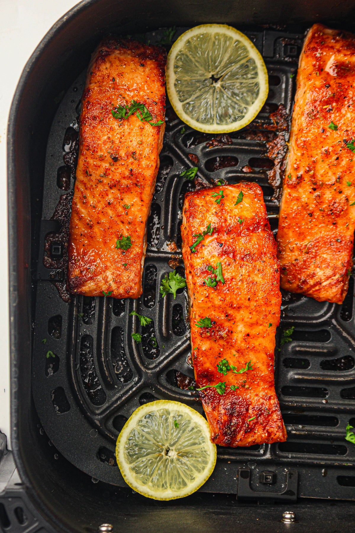 Frozen Salmon in the Air Fryer