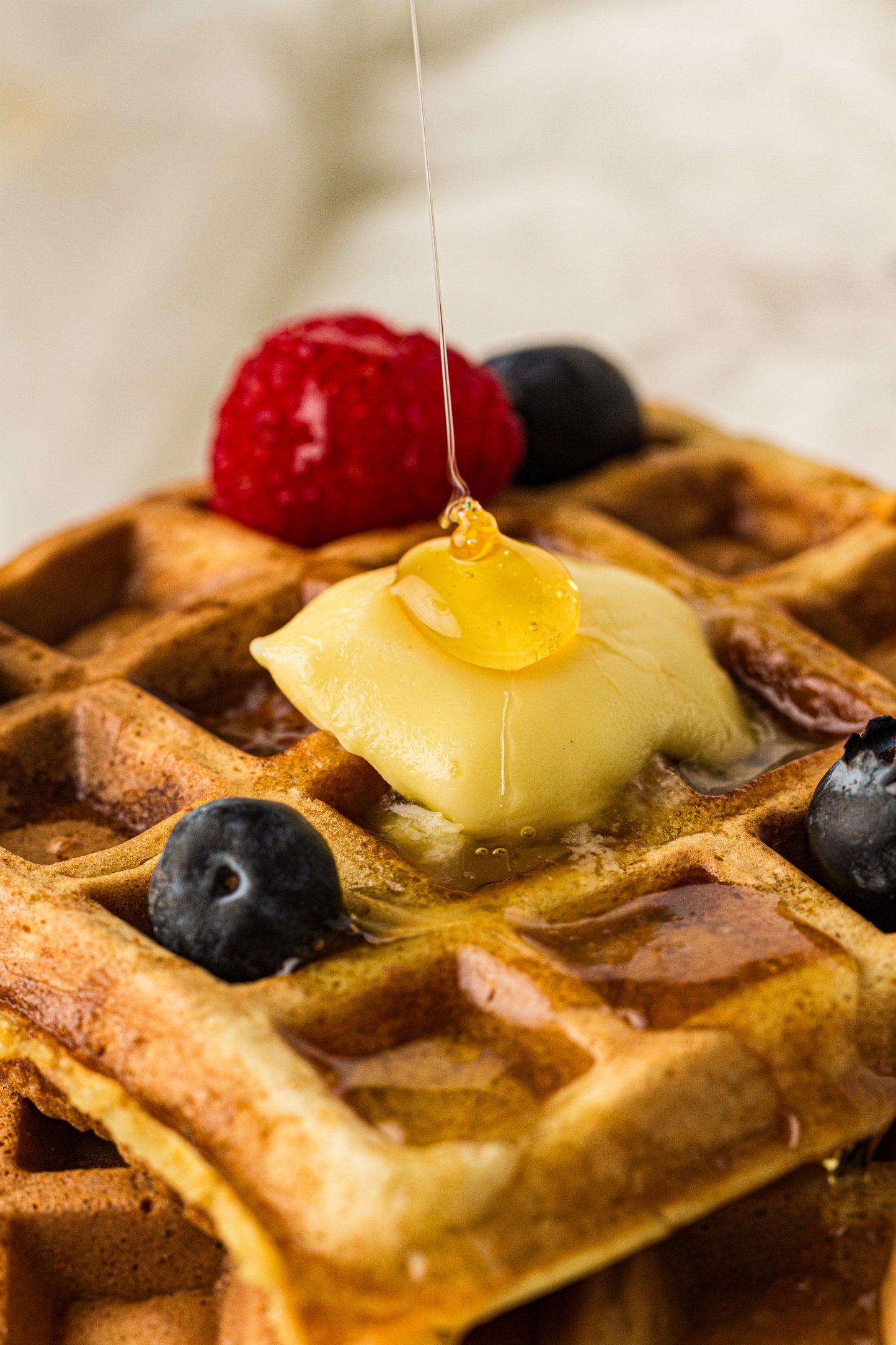 Sourdough Discard Waffles (PLR Recipe)