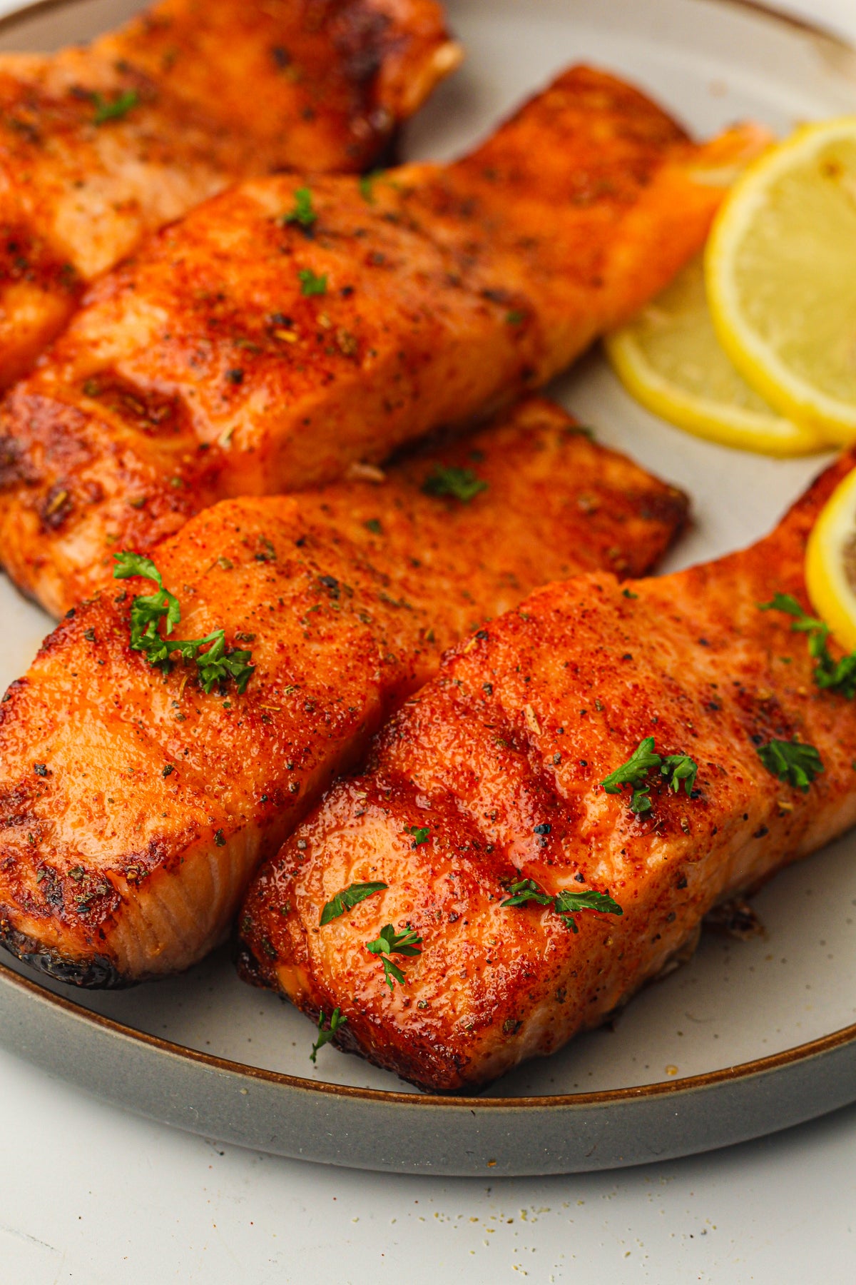 Frozen Salmon in the Air Fryer