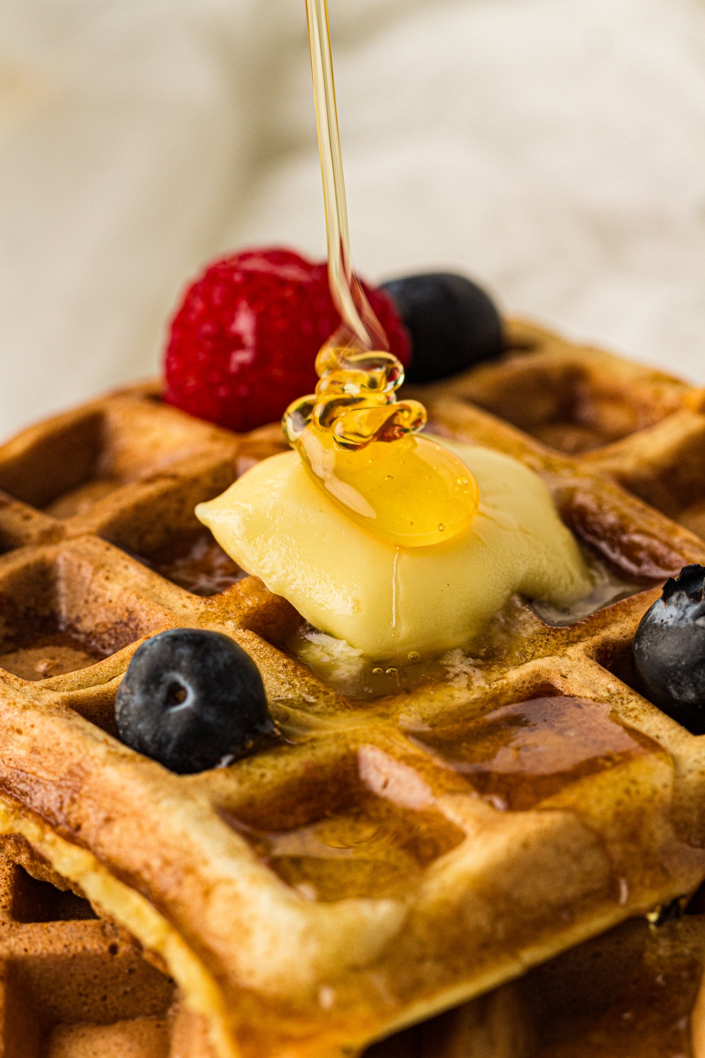 Sourdough Discard Waffles (PLR Recipe)