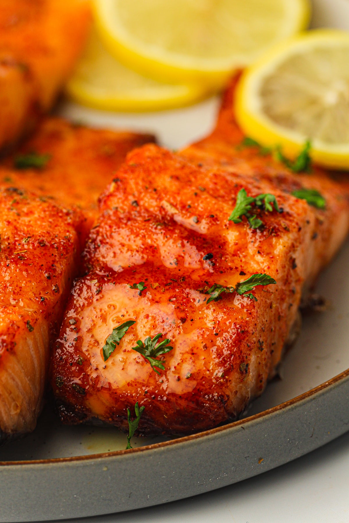Frozen Salmon in the Air Fryer