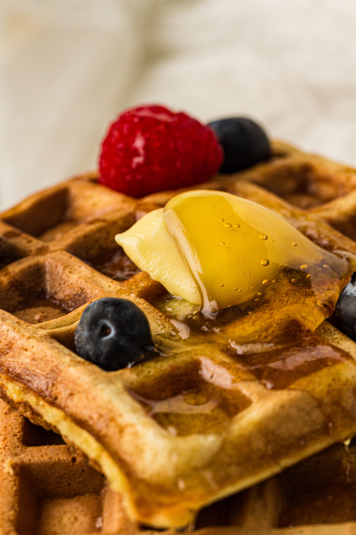 Sourdough Discard Waffles (PLR Recipe)
