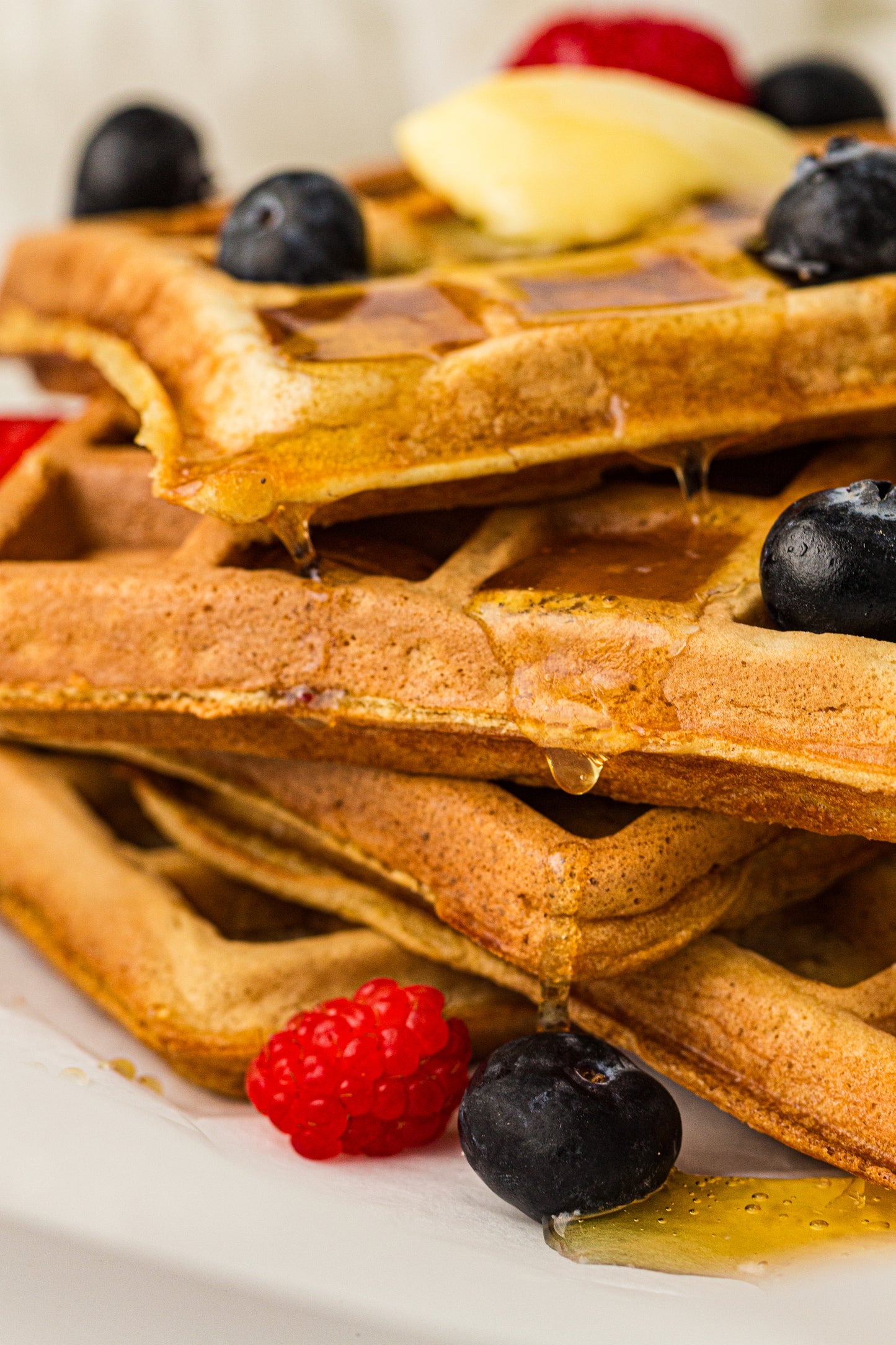 Sourdough Discard Waffles (PLR Recipe)