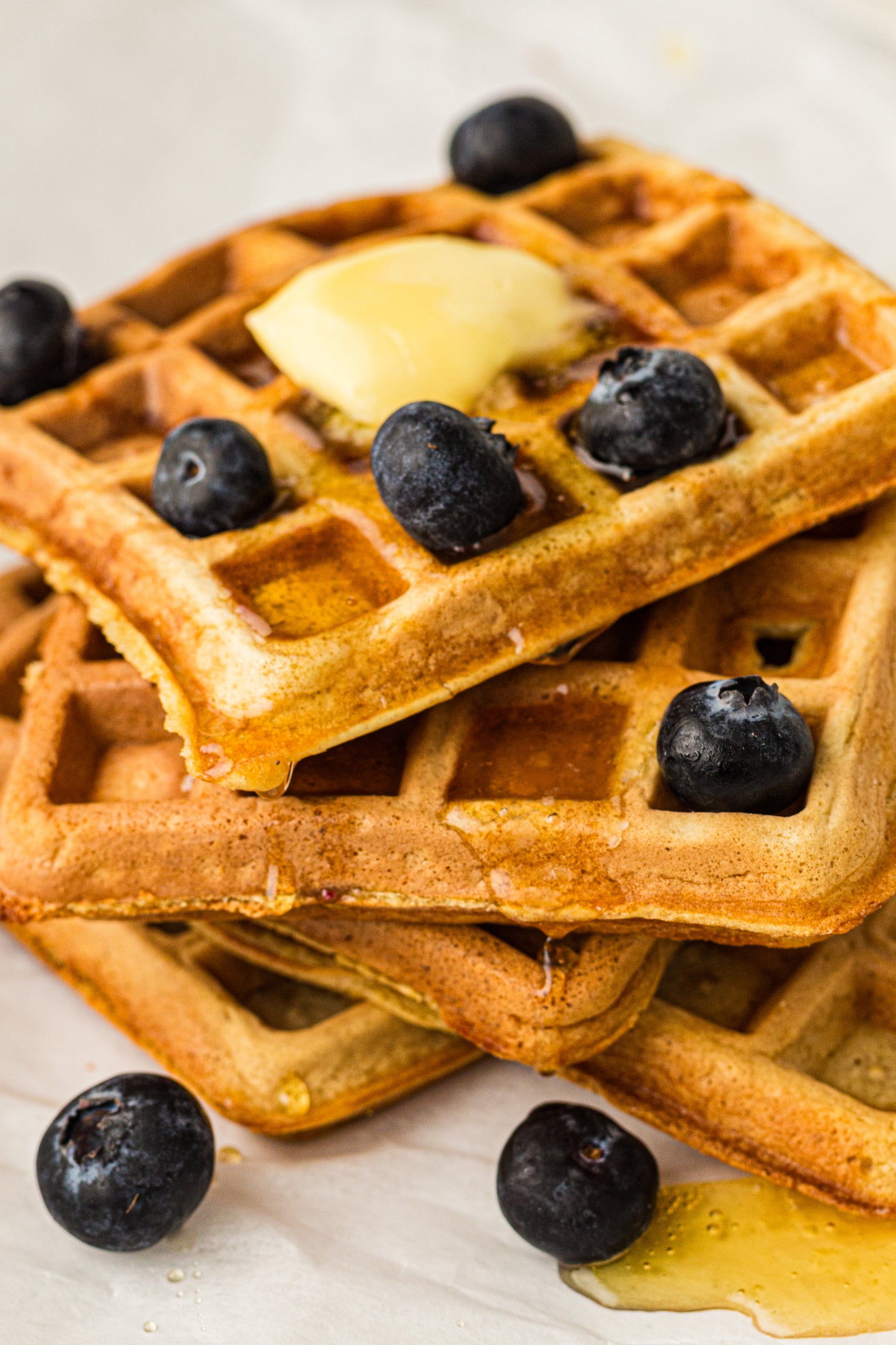 Sourdough Discard Waffles (PLR Recipe)