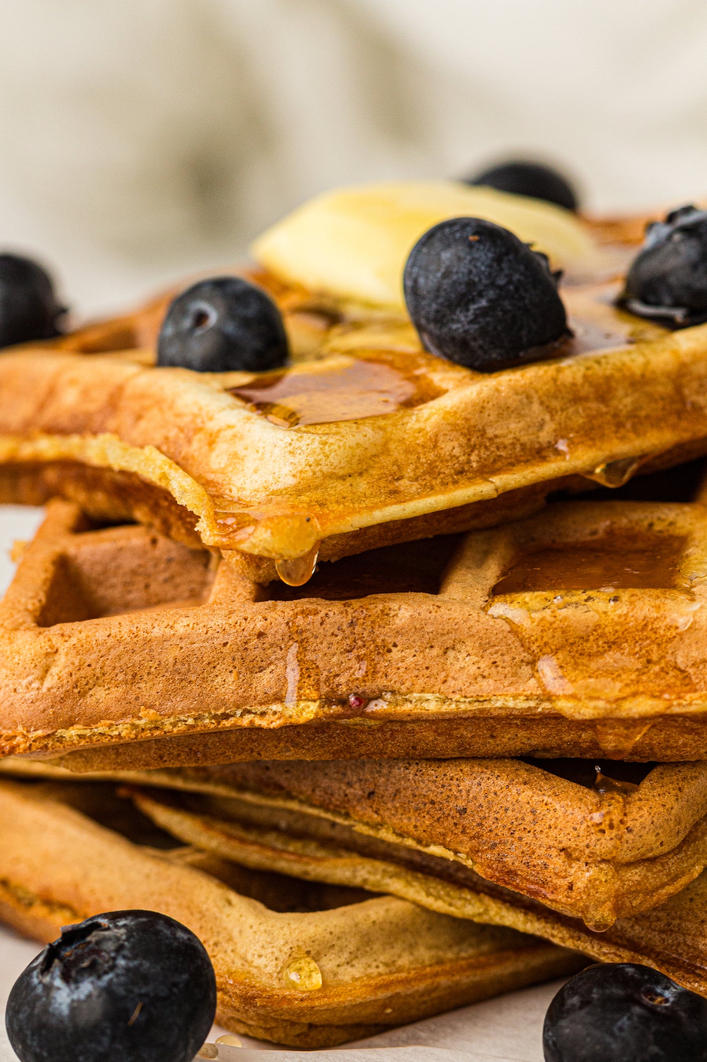 Sourdough Discard Waffles (PLR Recipe)