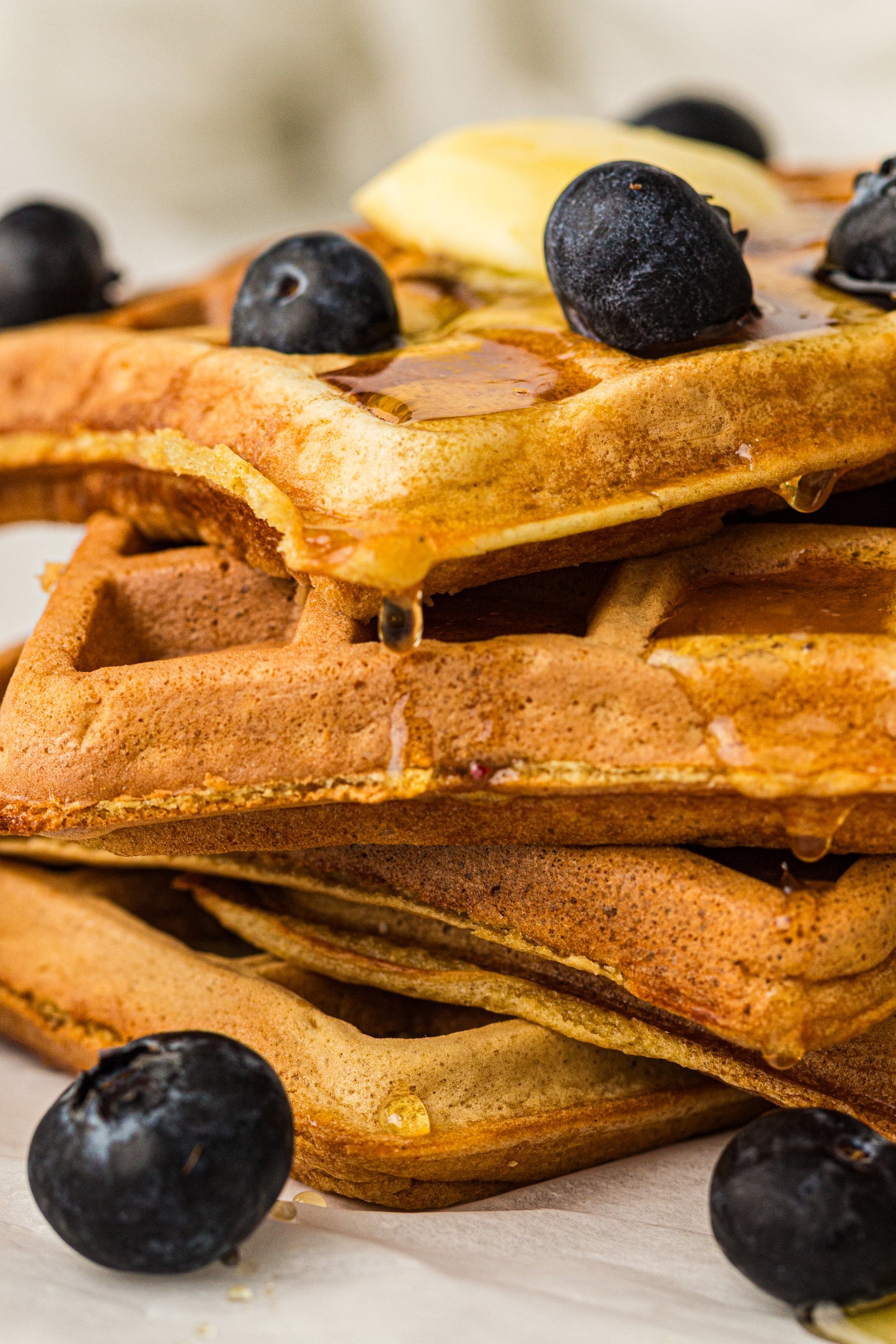 Sourdough Discard Waffles (PLR Recipe)