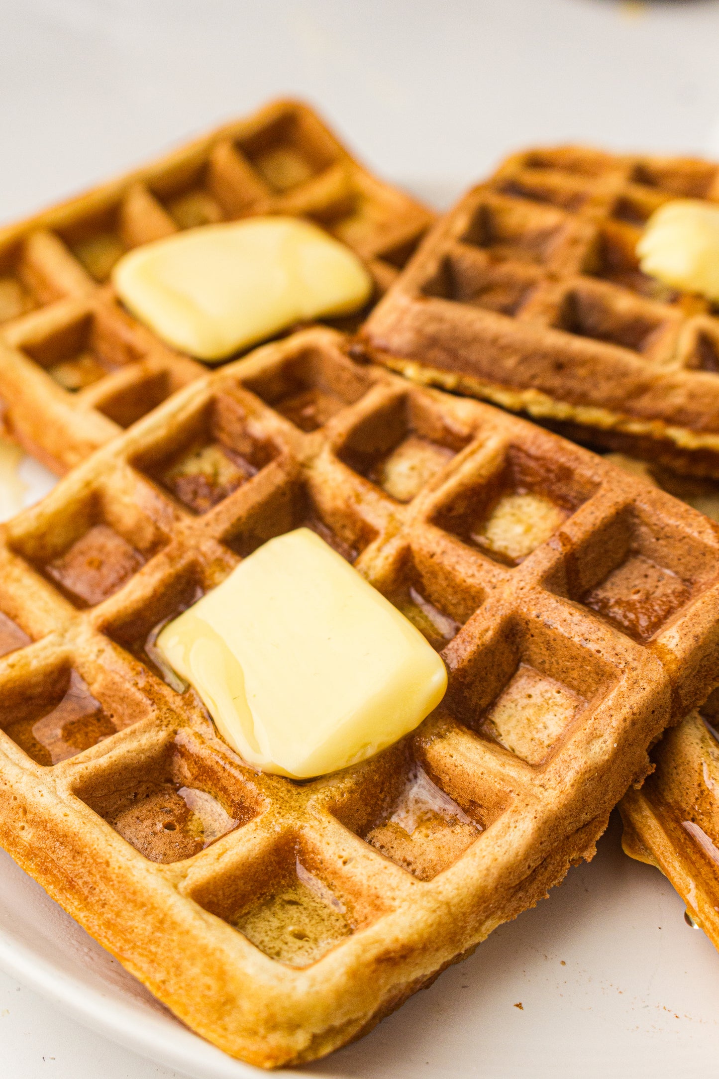 Sourdough Discard Waffles (PLR Recipe)
