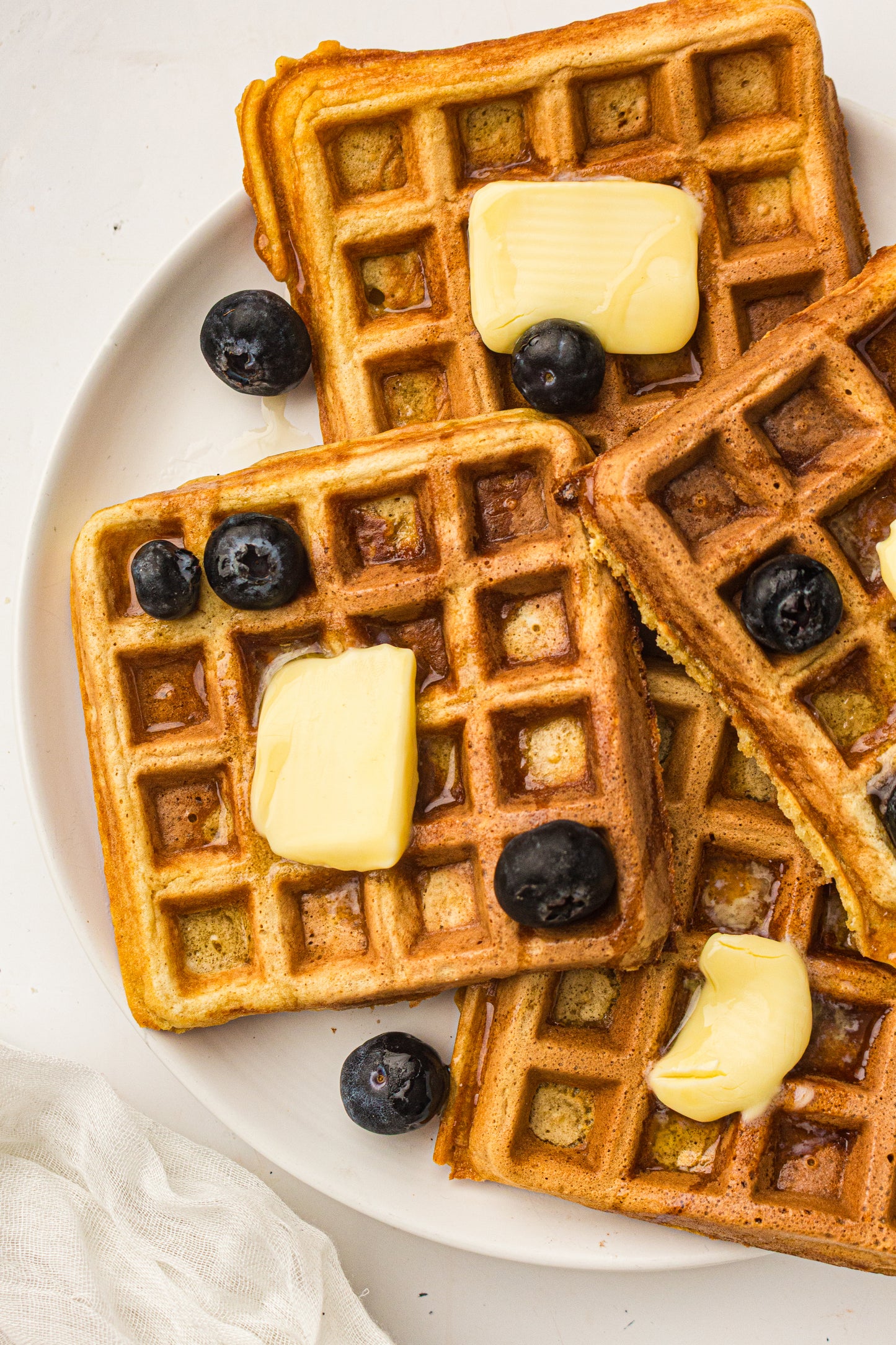 Sourdough Discard Waffles (PLR Recipe)
