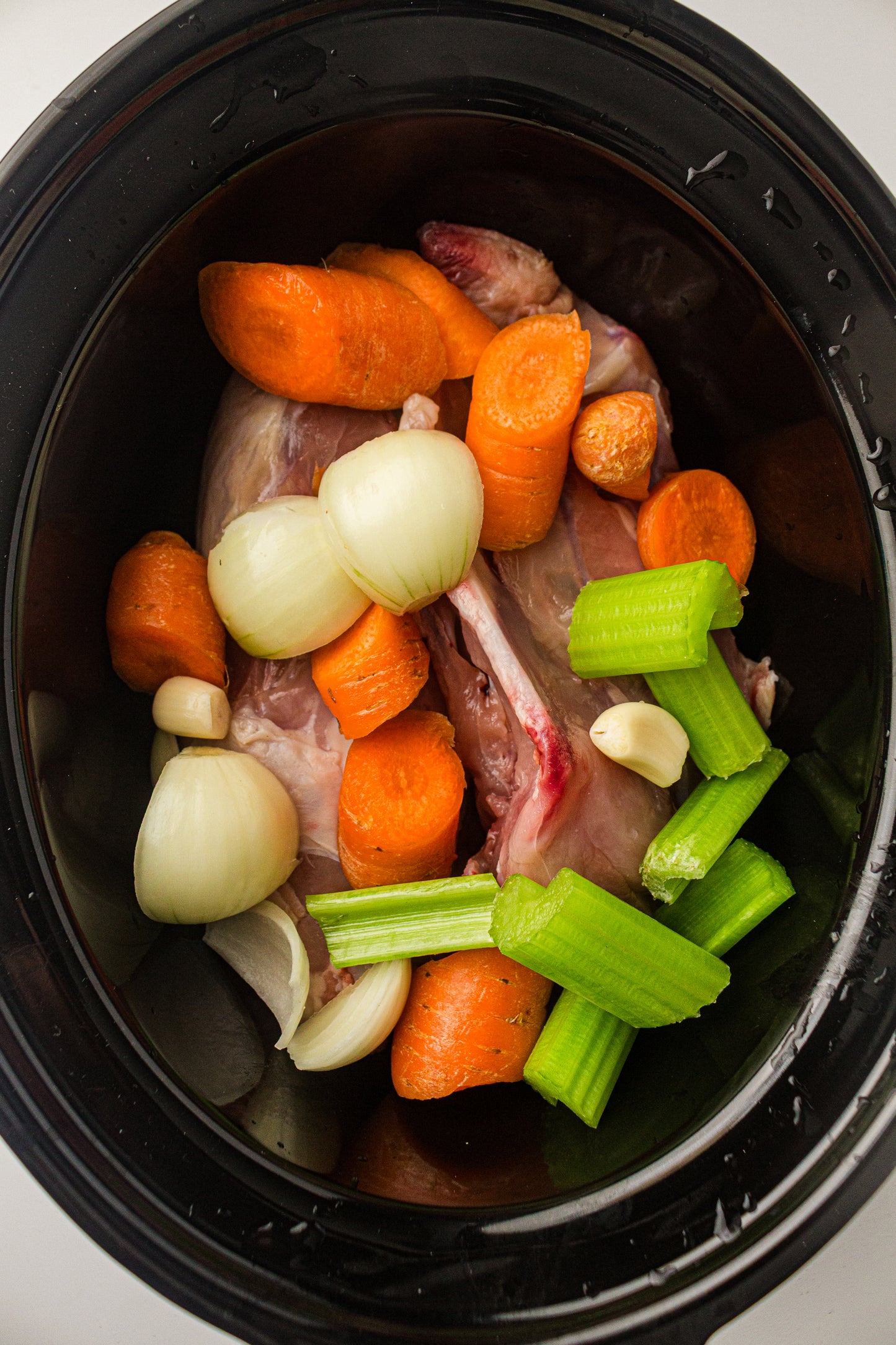 Slow Cooker Chicken Stock / Broth (PLR Recipe)