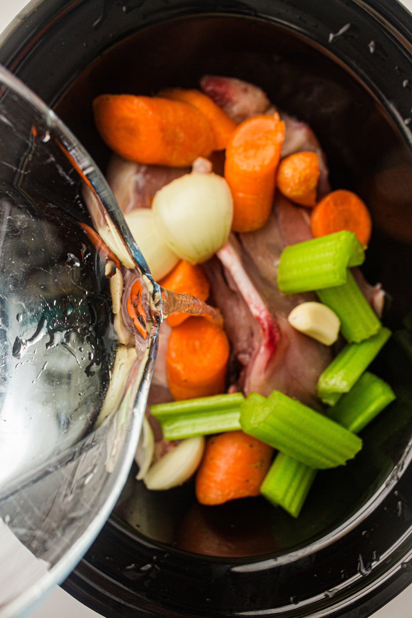Slow Cooker Chicken Stock / Broth (PLR Recipe)