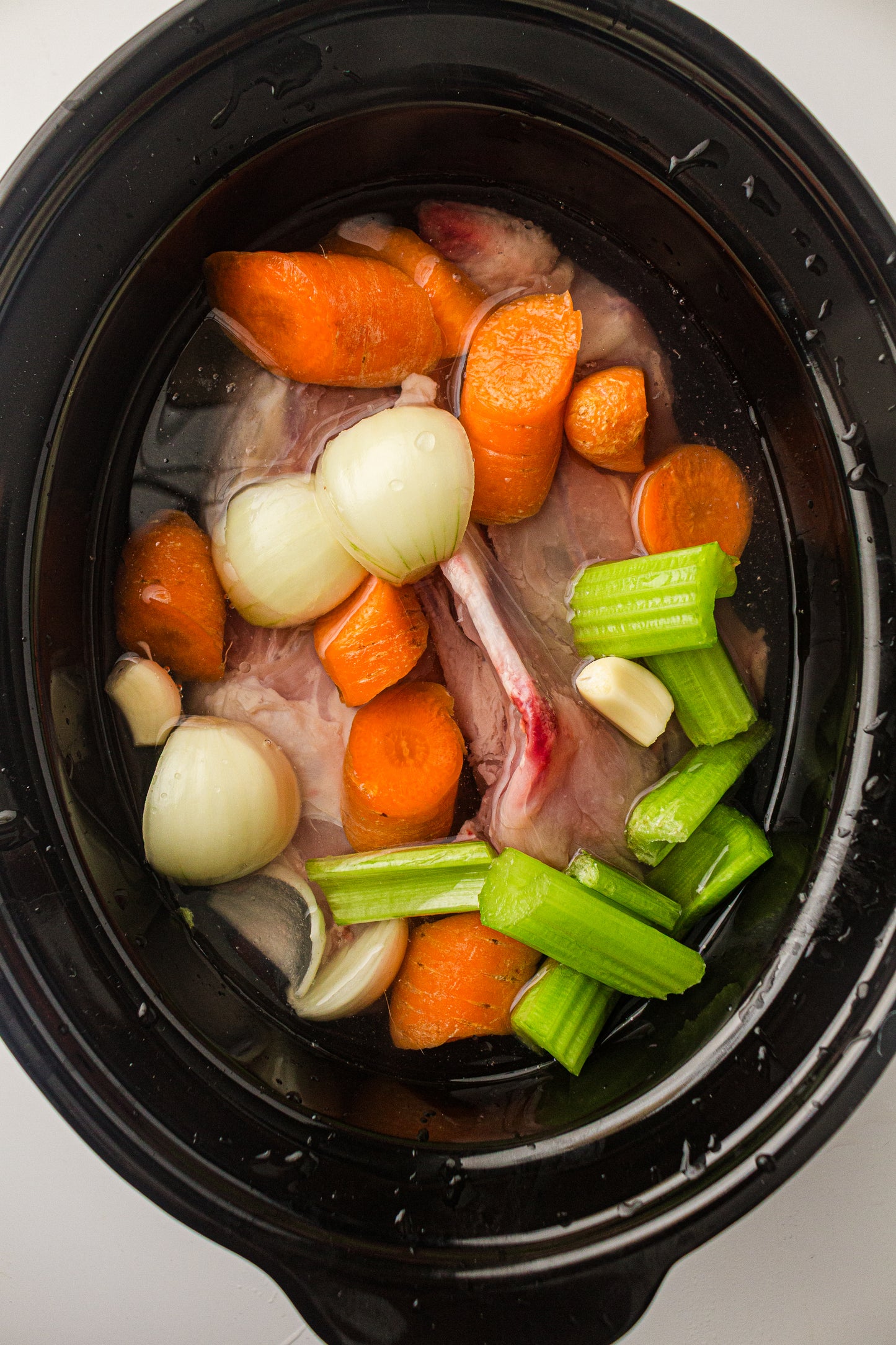 Slow Cooker Chicken Stock / Broth (PLR Recipe)