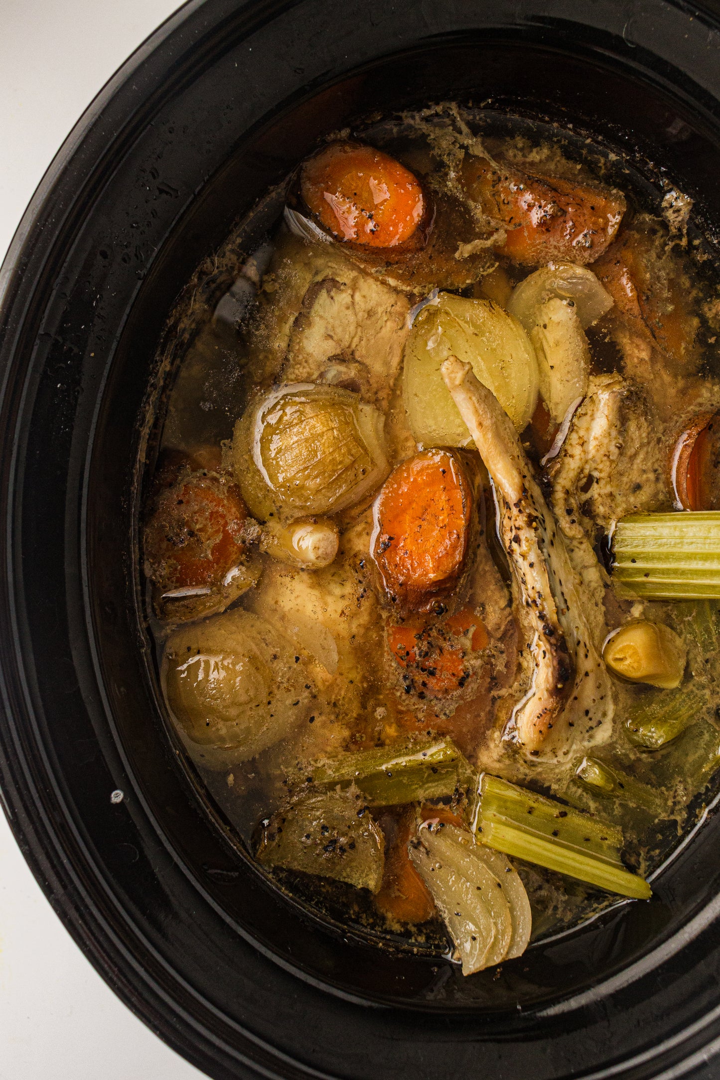 Slow Cooker Chicken Stock / Broth (PLR Recipe)