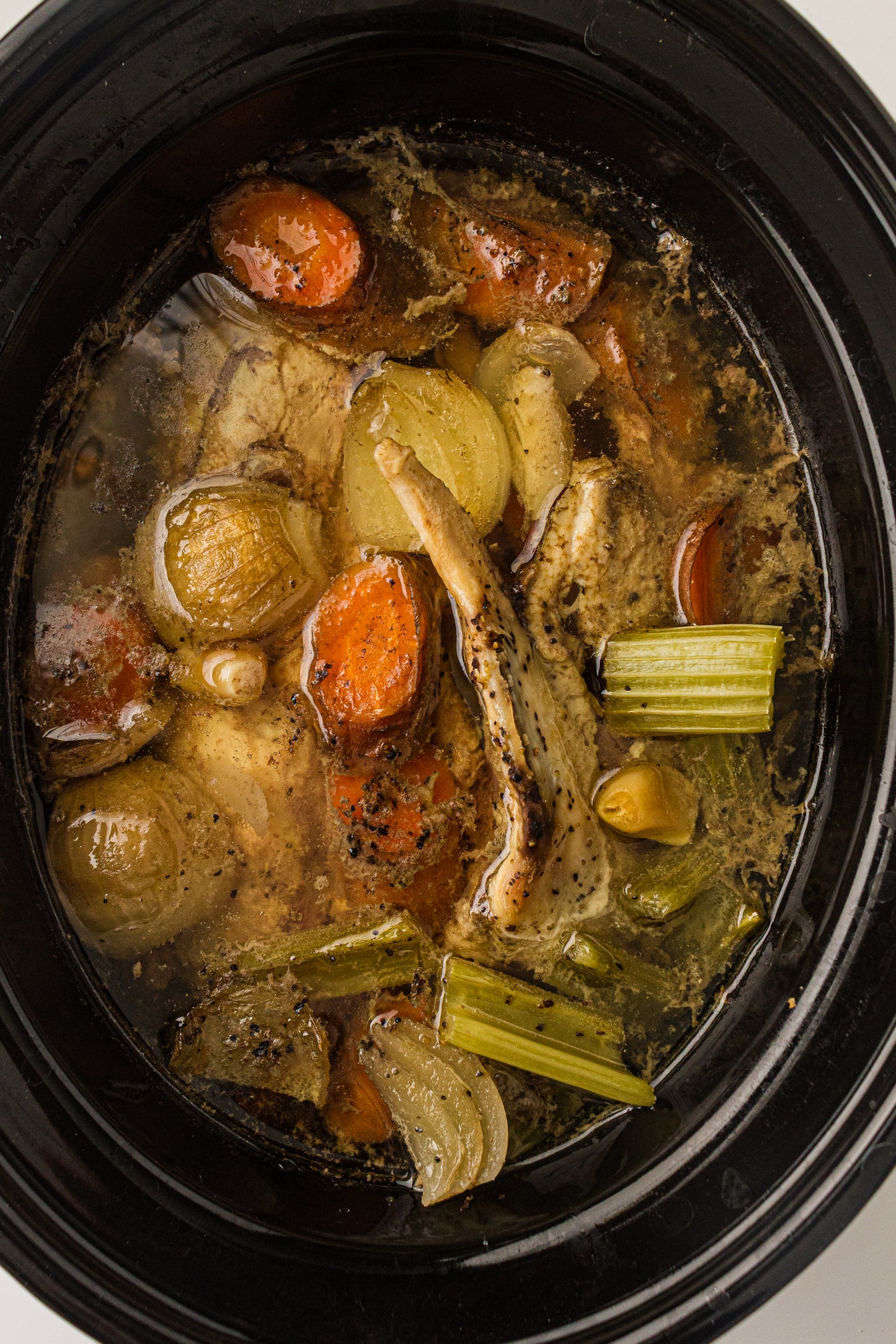 Slow Cooker Chicken Stock / Broth (PLR Recipe)