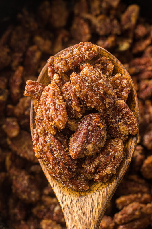 Slow Cooker Candied Pecans