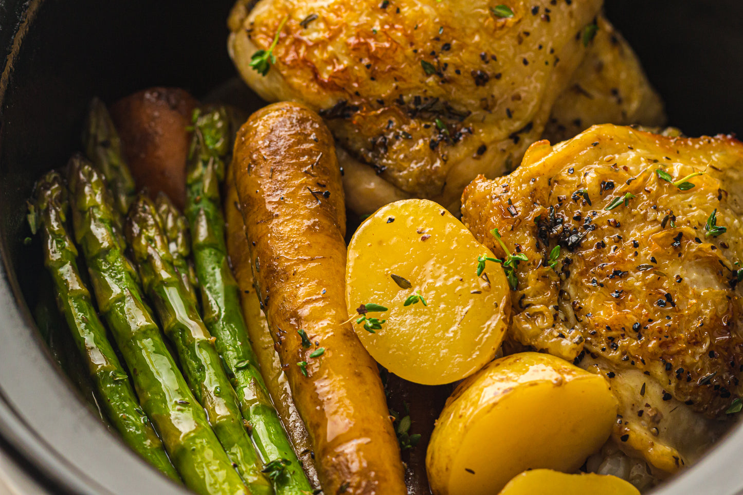 Slow Cooker Chicken and Vegetables