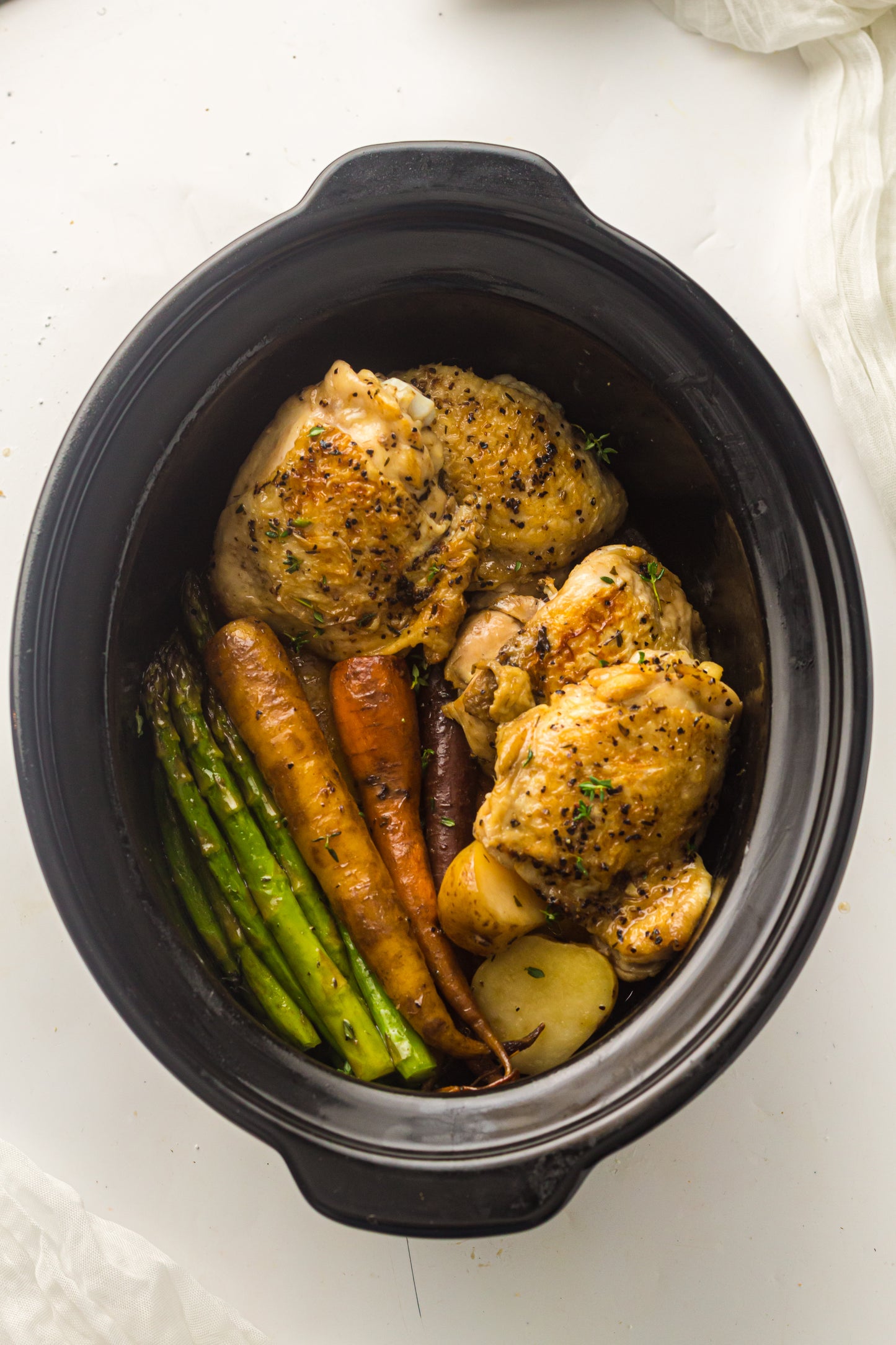Slow Cooker Chicken and Vegetables