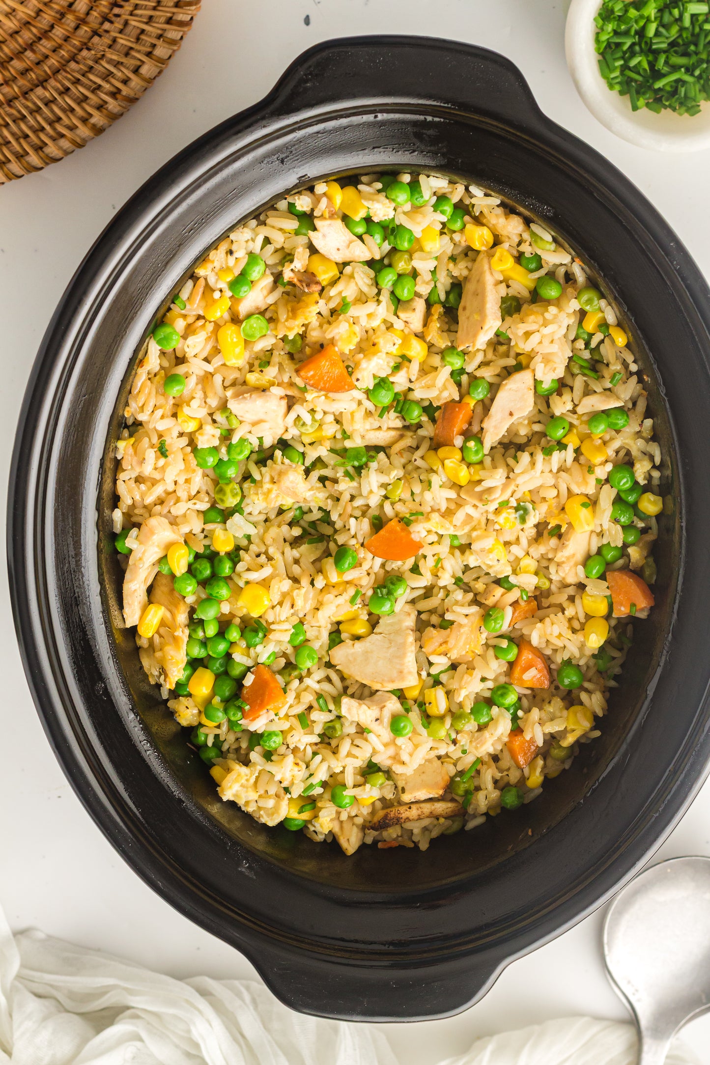 Slow Cooker Fried Rice