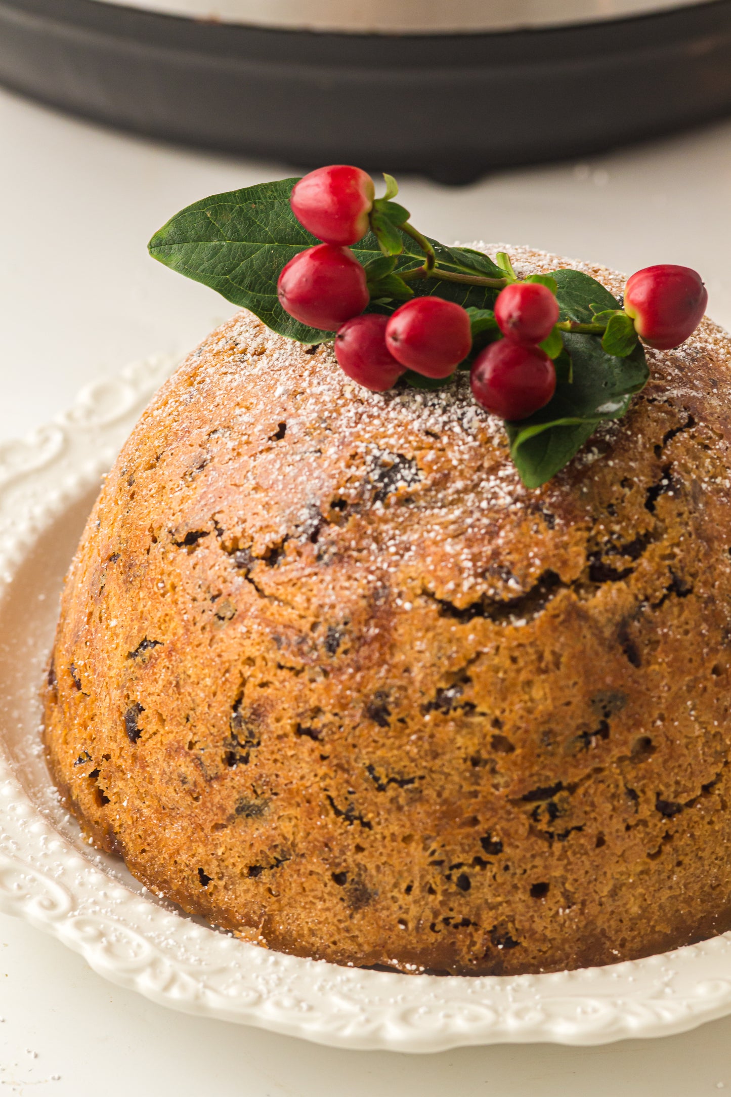 Instant Pot Figgy Pudding