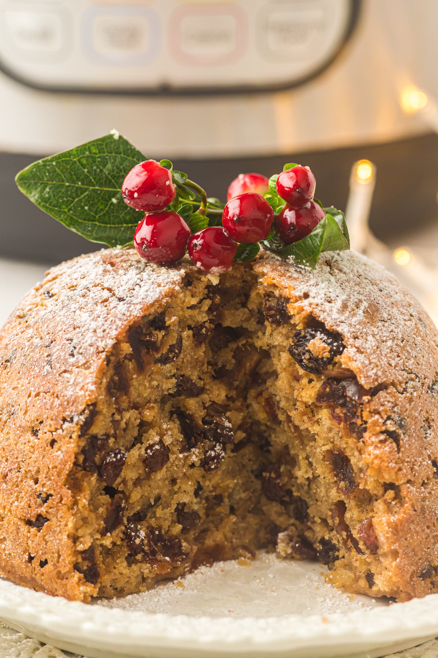 Instant Pot Figgy Pudding