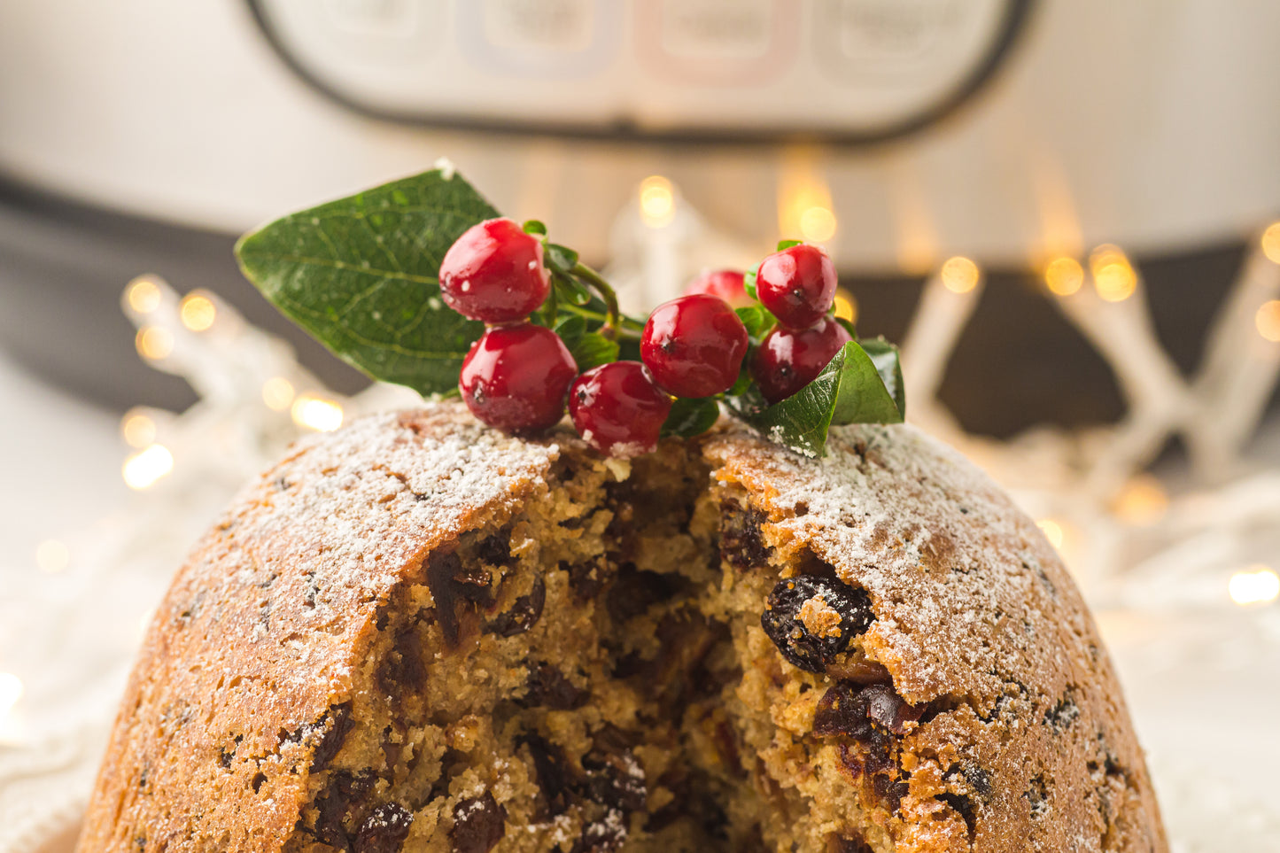 Instant Pot Figgy Pudding