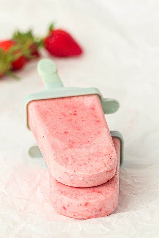 Strawberry Cream Popsicles  (PLR Recipe)