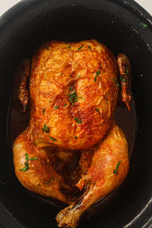 Slow Cooker Whole Chicken (PLR Recipe)