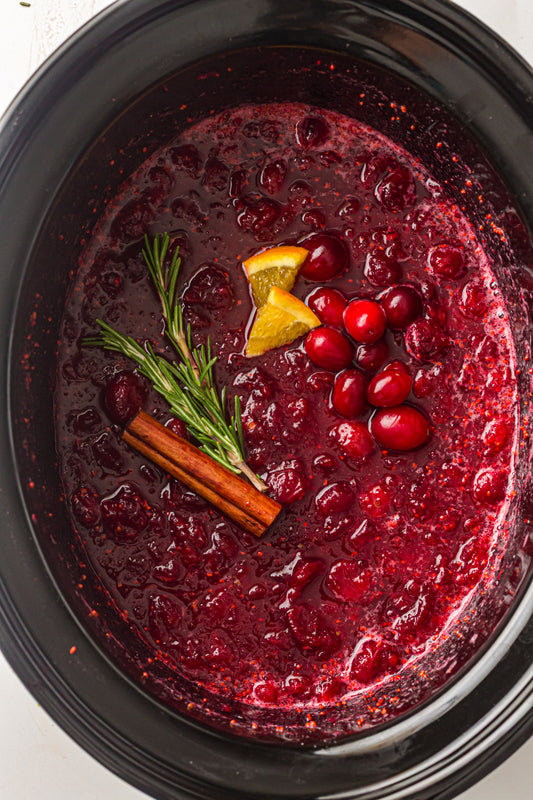 Slow Cooker Cranberry Sauce