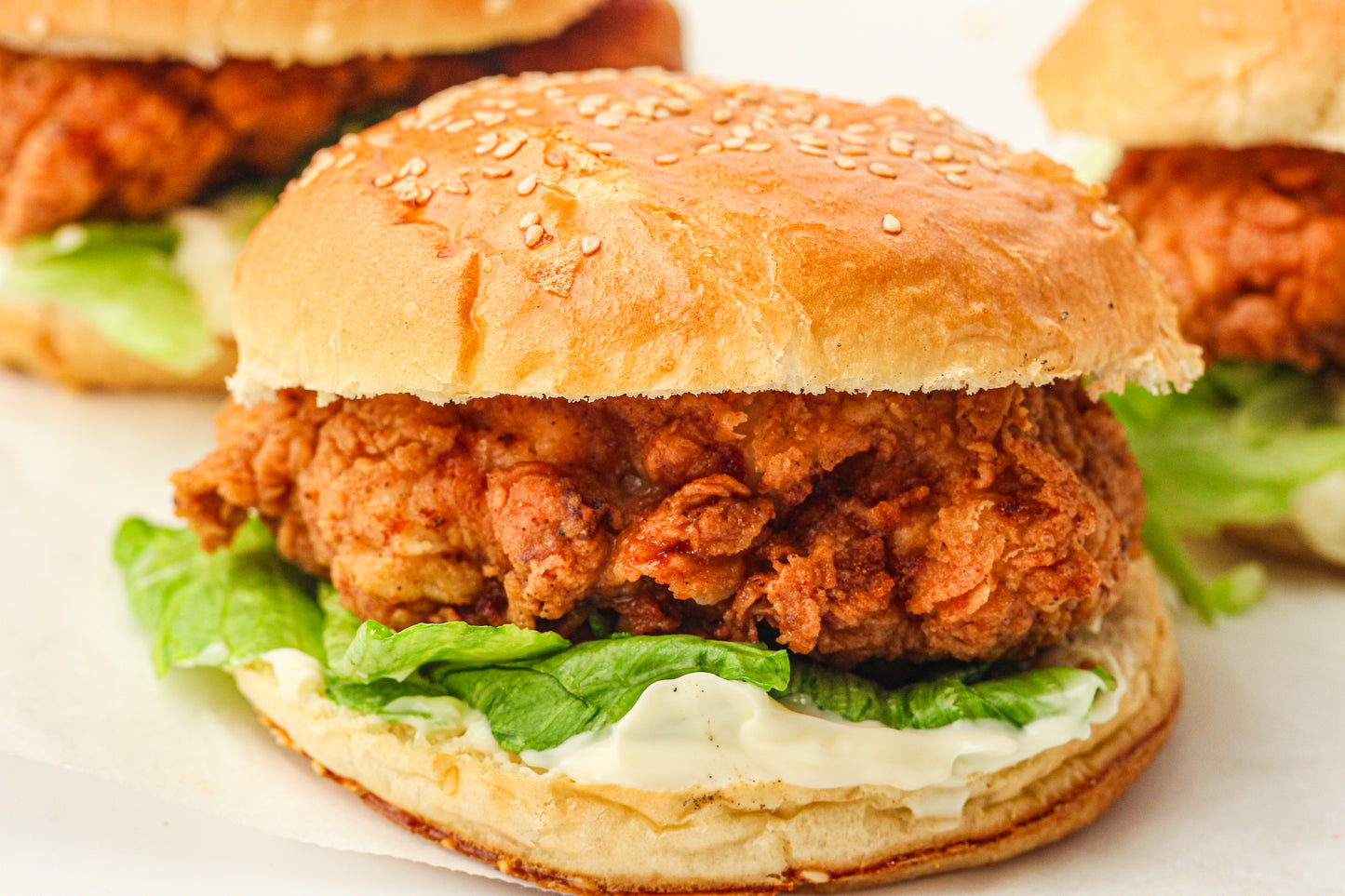 Crispy Chicken Burger (KFC-Style) – PLR Recipe