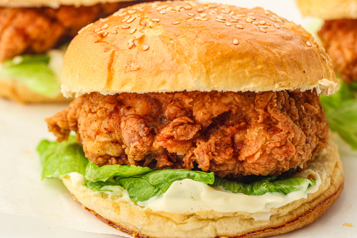 Crispy Chicken Burger (KFC-Style) – PLR Recipe