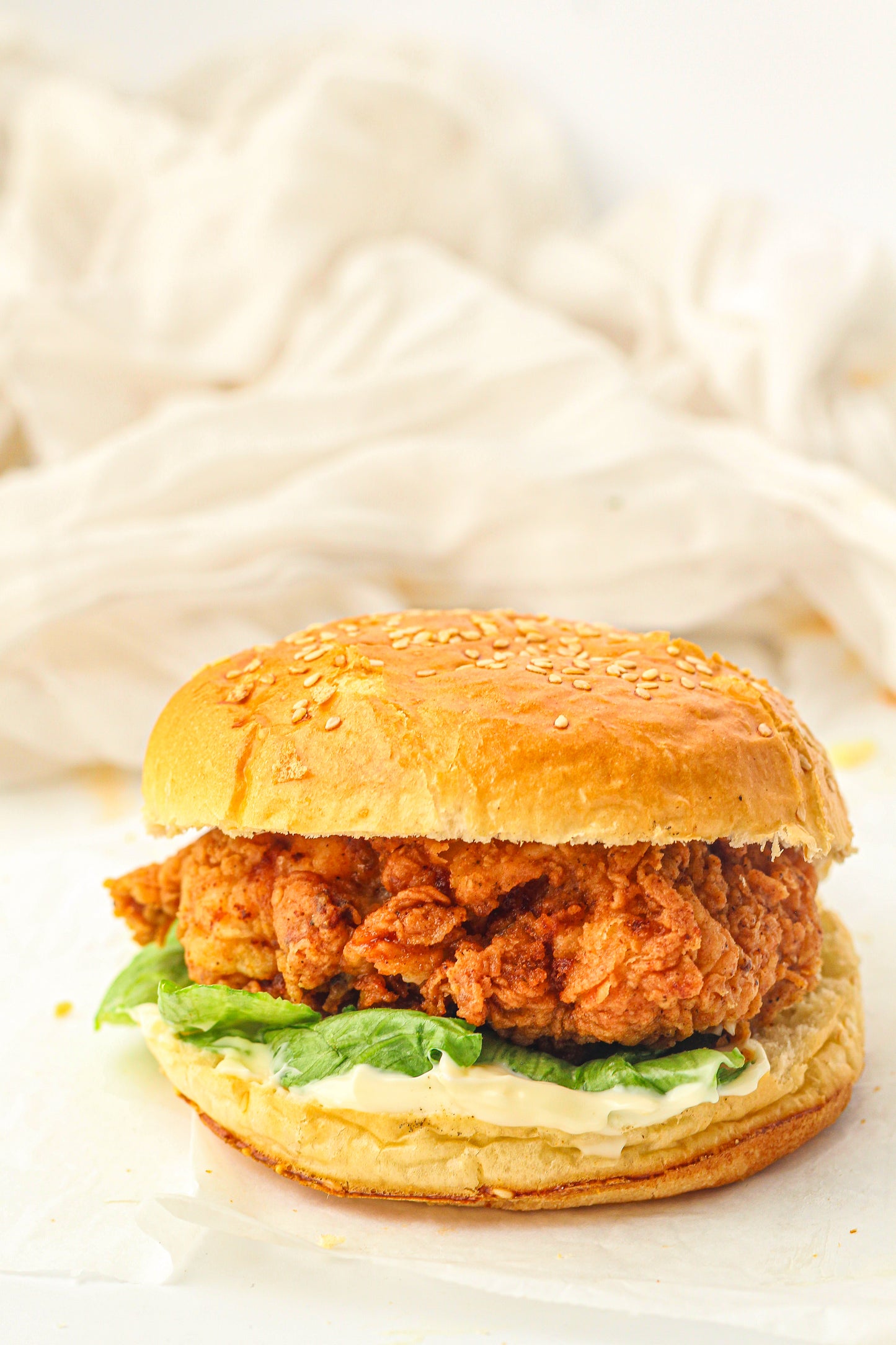 Crispy Chicken Burger (KFC-Style) – PLR Recipe