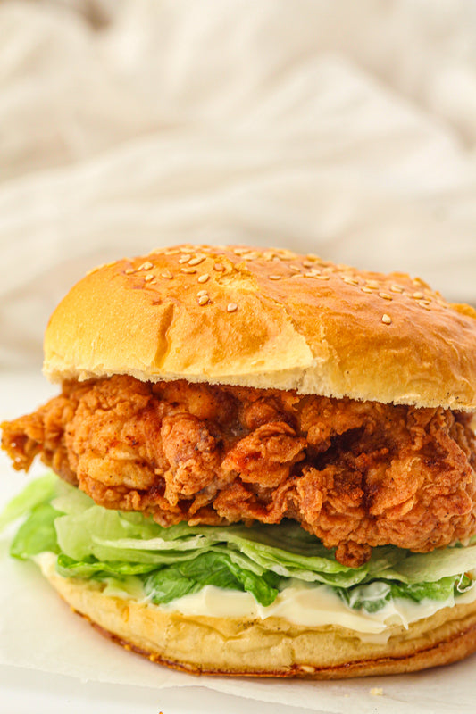 Crispy Chicken Burger (KFC-Style) – PLR Recipe