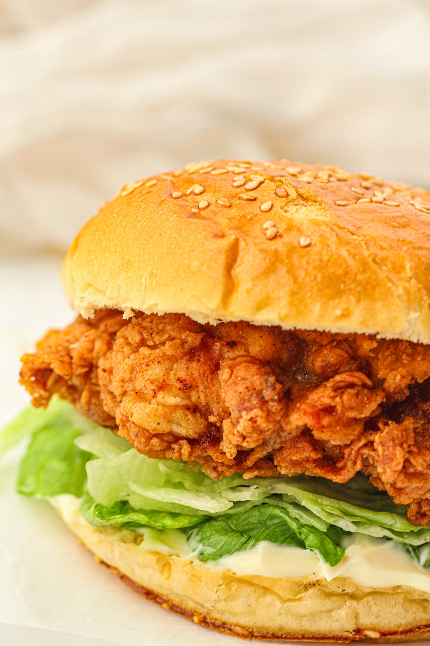 Crispy Chicken Burger (KFC-Style) – PLR Recipe