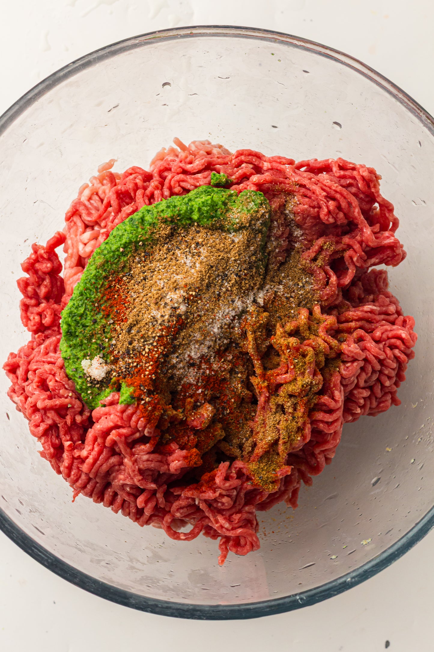Sheet Pan Koftas with Tahini Dressing & Sumac Tomato-Cucumber Salad