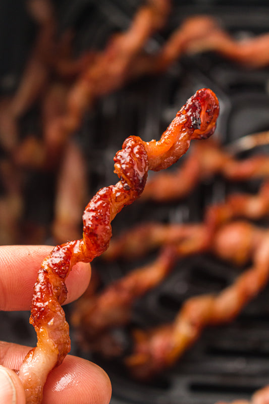 Air Fryer Twisted Bacon (PLR)