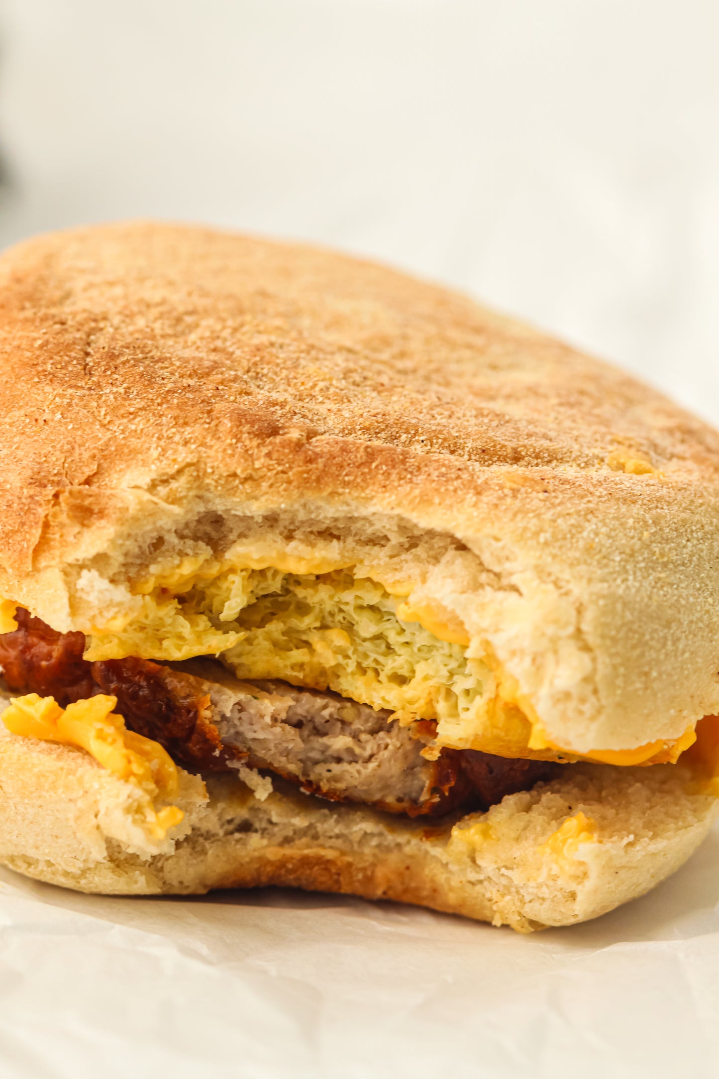 Freezer-Friendly Egg Muffin Sandwiches