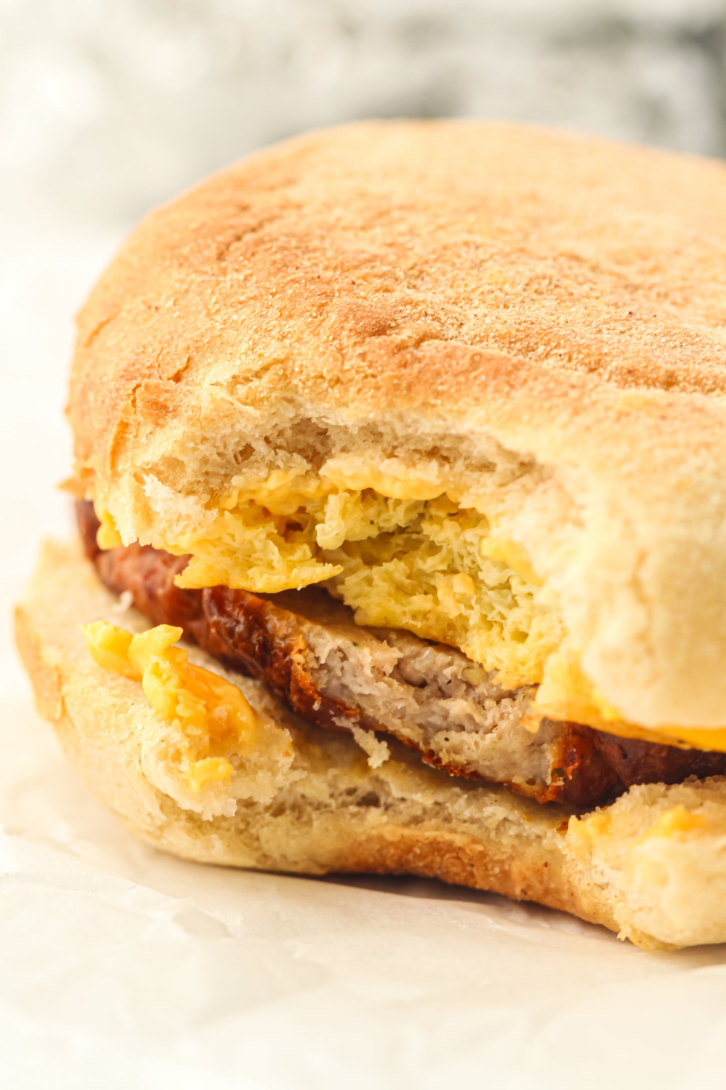 Freezer-Friendly Egg Muffin Sandwiches