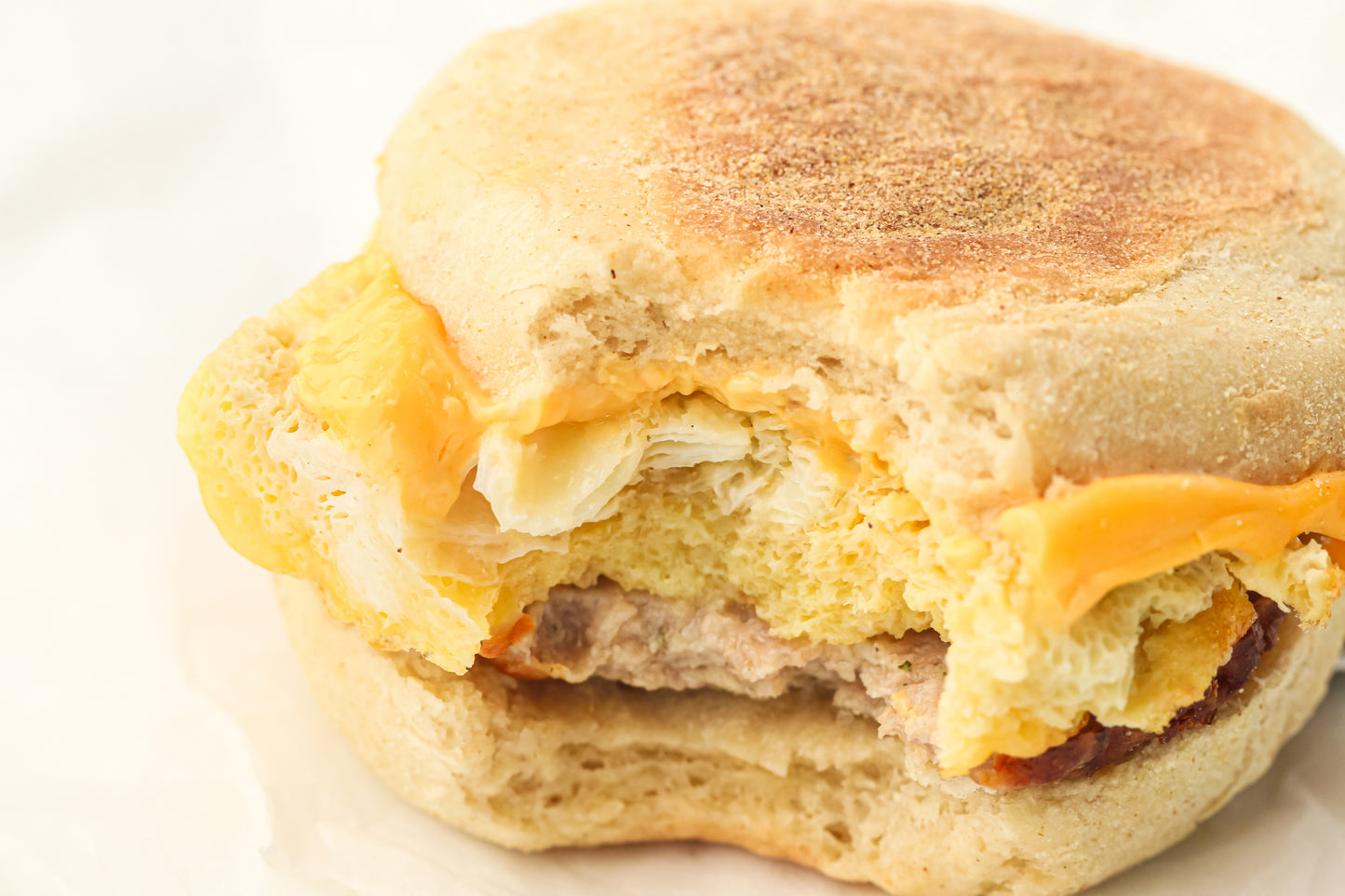 Freezer-Friendly Egg Muffin Sandwiches