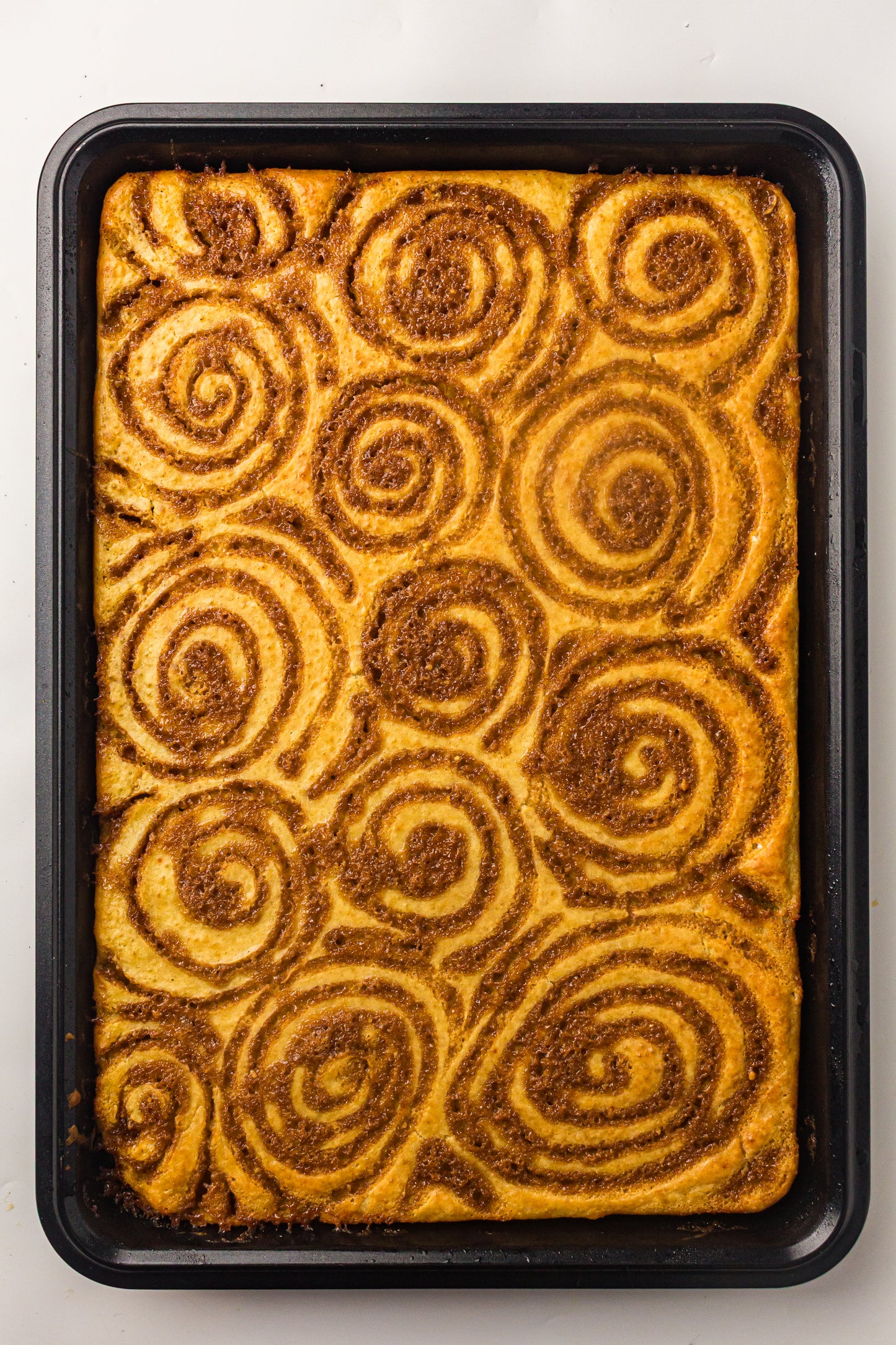 Exclusive Cinnamon Swirl Sheet Pan Pancakes