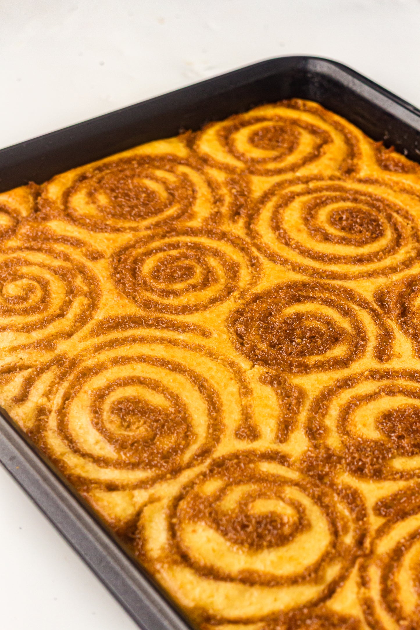 Exclusive Cinnamon Swirl Sheet Pan Pancakes
