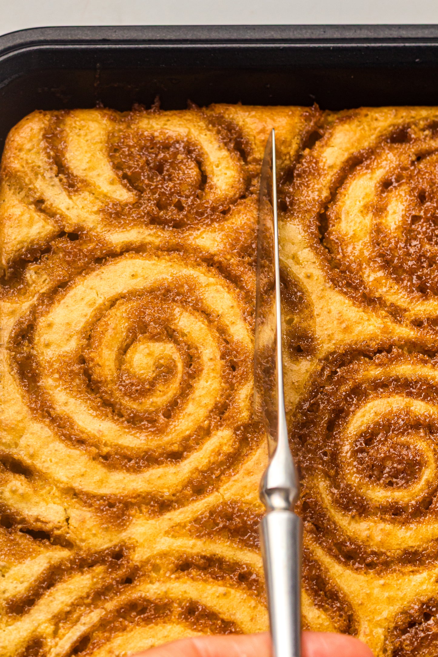 Exclusive Cinnamon Swirl Sheet Pan Pancakes