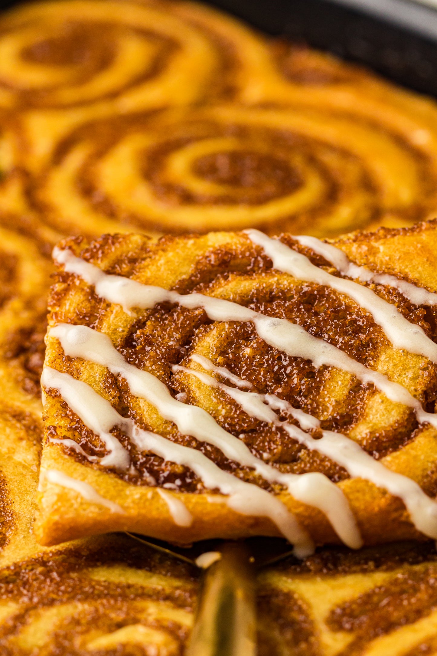 Exclusive Cinnamon Swirl Sheet Pan Pancakes
