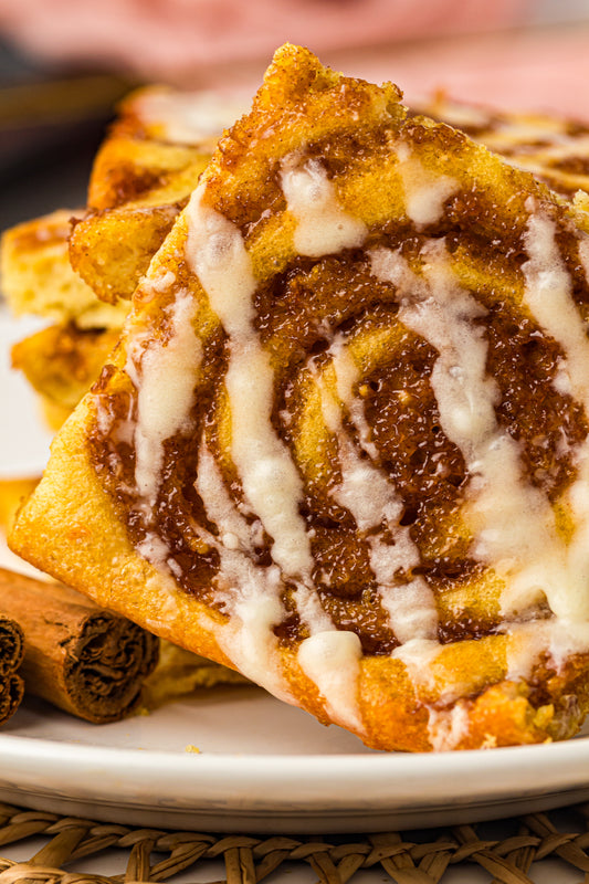 Exclusive Cinnamon Swirl Sheet Pan Pancakes