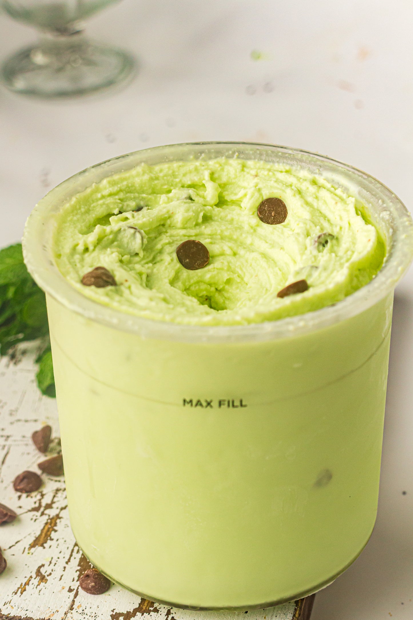 Mint Chocolate Chip – PLR Ninja Creami Ice Cream