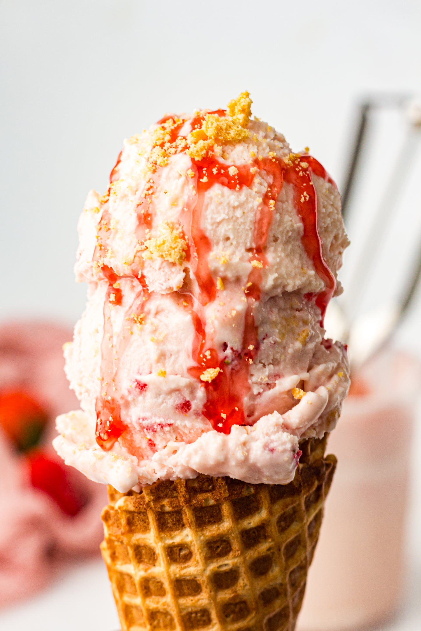 Strawberry Cheesecake Ninja Creami Ice Cream (PLR)