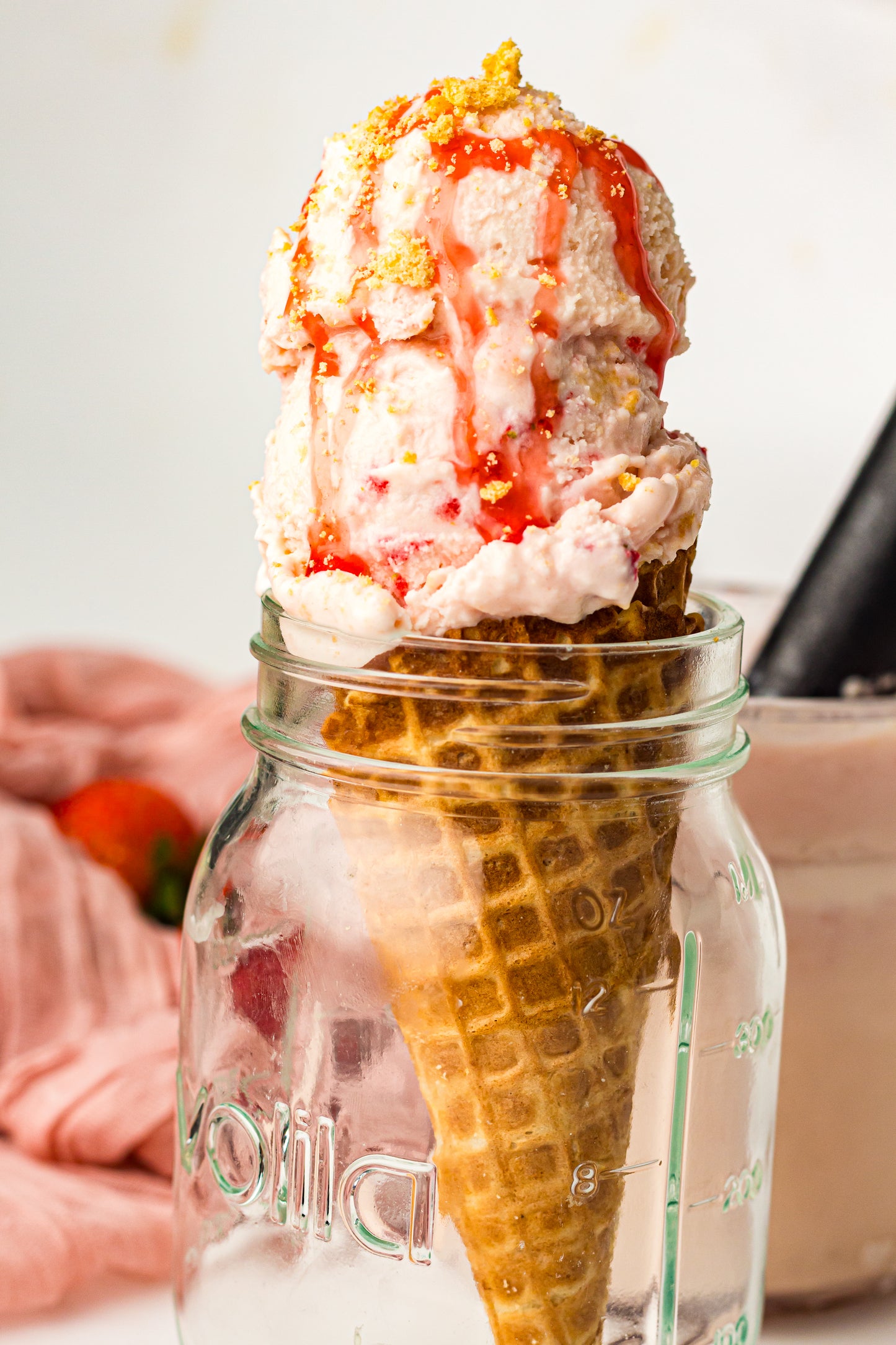 Strawberry Cheesecake Ninja Creami Ice Cream (PLR)
