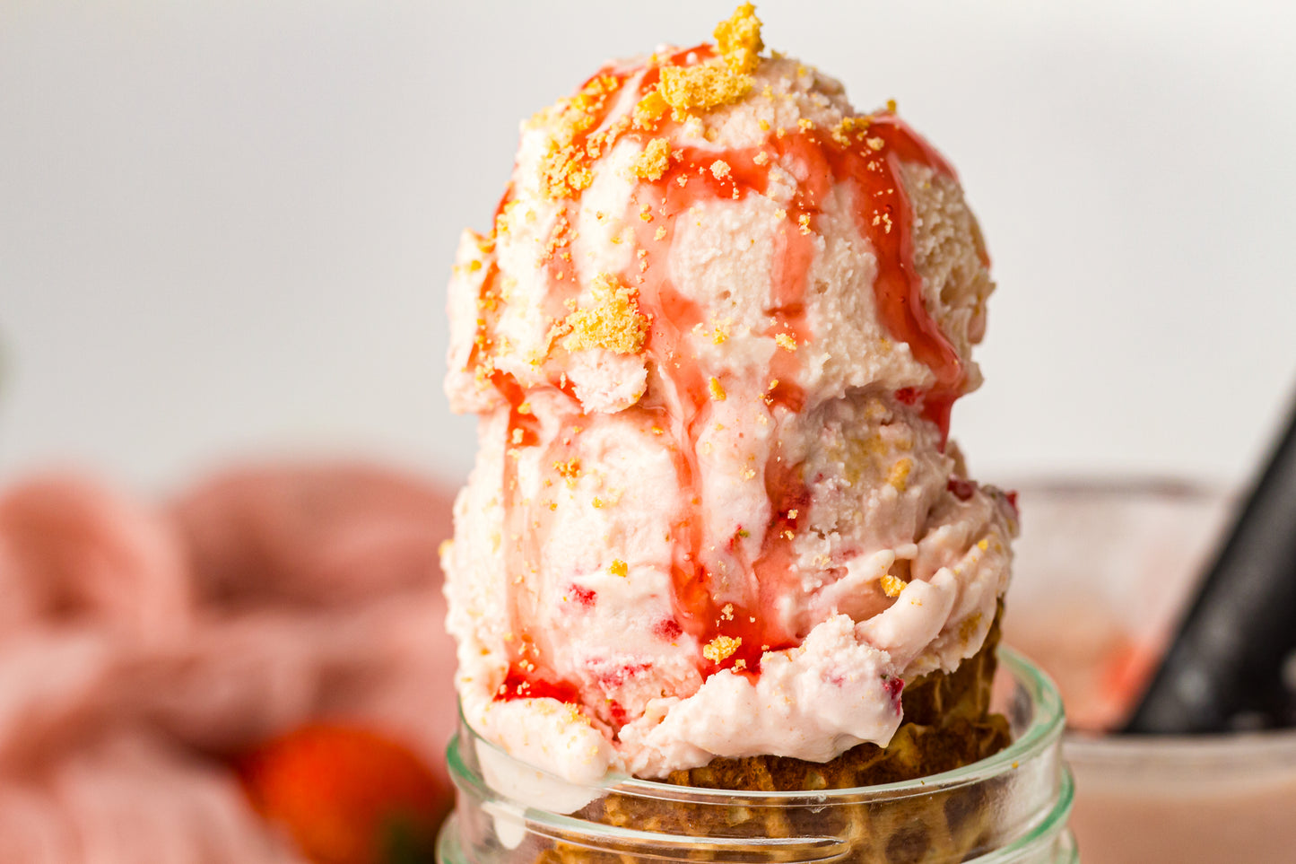 Strawberry Cheesecake Ninja Creami Ice Cream (PLR)