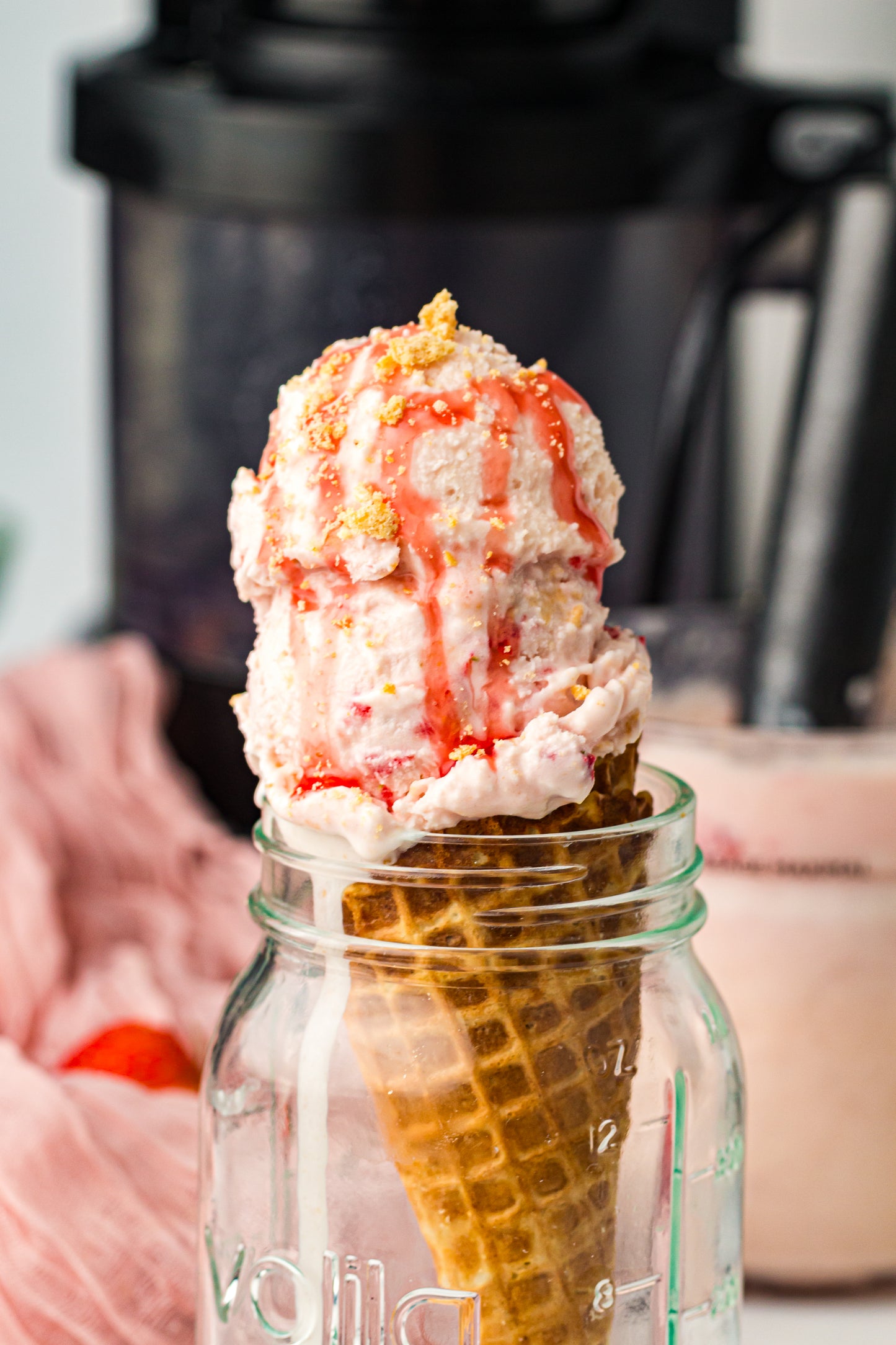 Strawberry Cheesecake Ninja Creami Ice Cream (PLR)