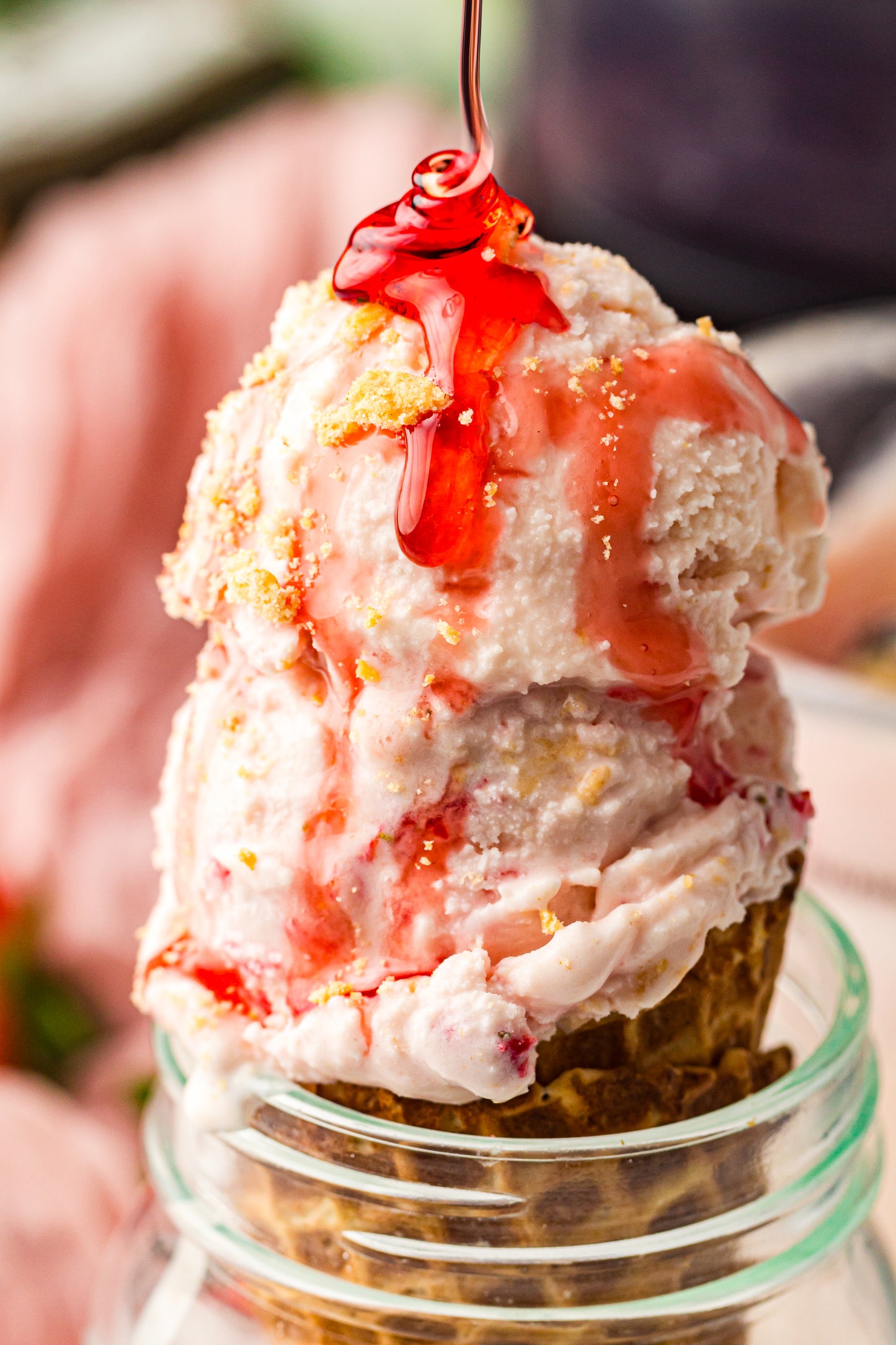 Strawberry Cheesecake Ninja Creami Ice Cream (PLR)